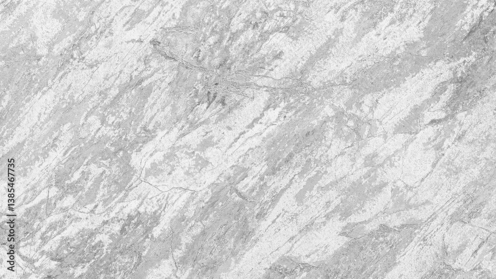 Aufkleber White stone wall with some cracks and some missing small pieces texture background. The wall is very rough and has a lot of texture