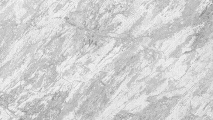 Naklejka premium White stone wall with some cracks and some missing small pieces texture background. The wall is very rough and has a lot of texture