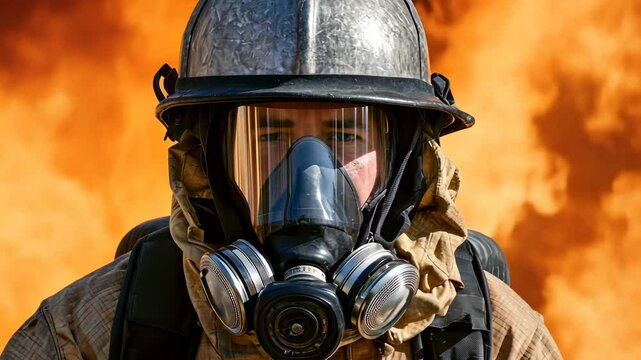 Firefighter Bravery: A Portrait of Courage in the Face of Danger