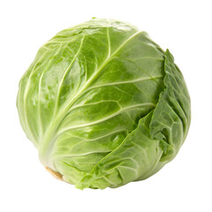 Obraz premium cabbage isolated on white background