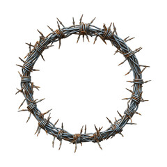 Obraz premium Crown of Thorns isolated on transparent background