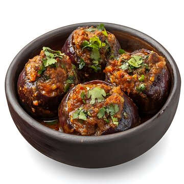 Stuffed bharwa baingan with aromatic spices