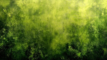 Abstract Green Nature Texture: An Organic and Grunge Background