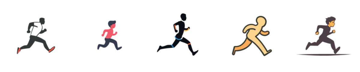 Running Athlete Fitness Movement and Speed