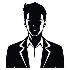 People Silhouettes, person standing silhouette illustration, Man standing silhouette, People Profile Silhouettes, silhouette of a person, silhouettes of a man in a business suit in different poses.