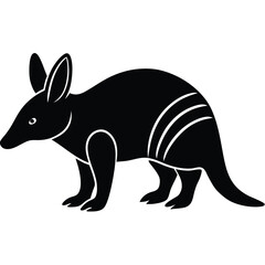 Aardvark silhouette vector illustration Aardvark plans black colour vector, Aardvark silhouette icon, aardvark silhouette black silhouette vector, Aardvark silhouette vector illustration.