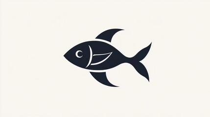 Obraz premium Abstract fish graphic design for a logo