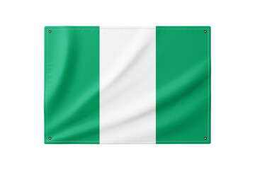 Obraz premium Flag of Nigeria