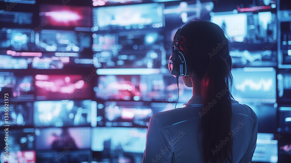 Poster an ai powered system automating video editing by analyzing raw footage, applying scene transitions, 