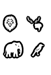 black and white cartoon illustration