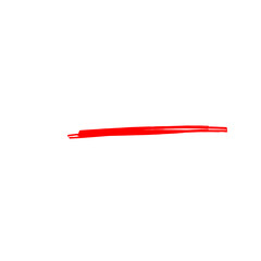 Underline Red Brush Stroke
