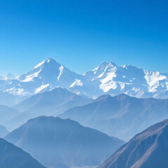 Obraz premium mountains in the snow
