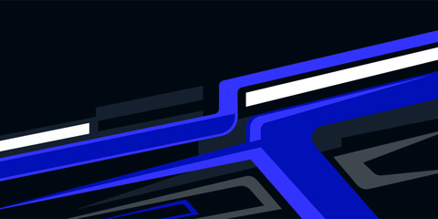 Naklejka premium vector car livery design. sporty background design for vehicle vinyl wrap and car branding.