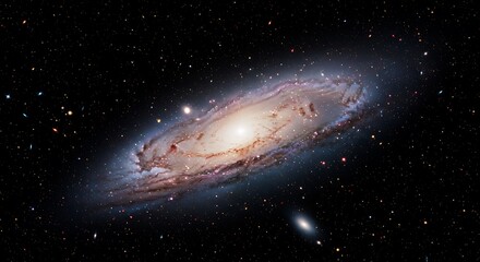 Cosmic Tapestry of Light AI Generated