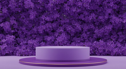 Violet Reverie: A 3D Bloom AI Generated