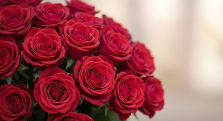 Obraz premium Crimson Embrace of Light AI Generated