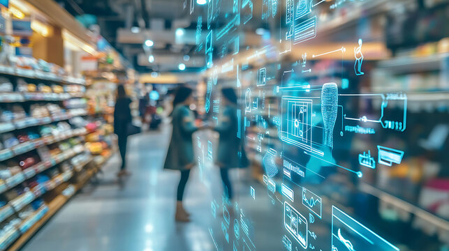 An AI powered system enhancing customer behavior prediction by analyzing social media trends, shopping habits, and product preferences to predict future demand