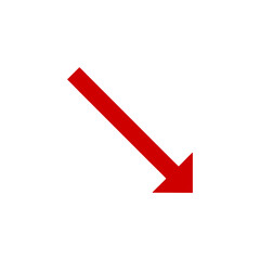 red arrow without background