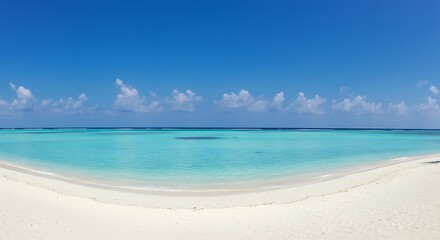 Azure Embrace: Seascape Serenity AI Generated