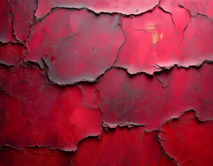 Dark red grunge background with digital art elements
