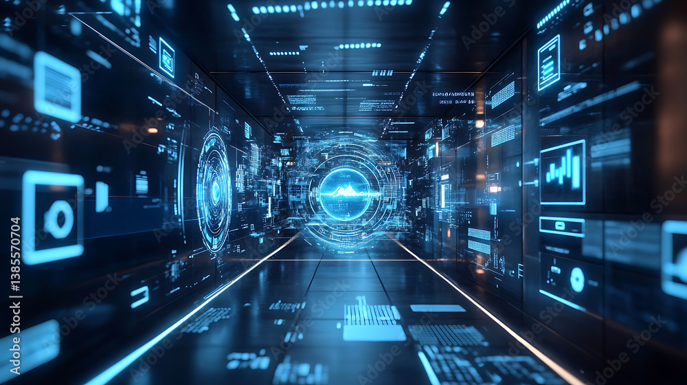 Poster an ai powered system enhancing cyber defense by analyzing real time network data and security threat