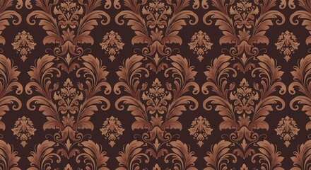 Auburn Tapestry of Shadows AI Generated