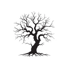 tree silhouette vector