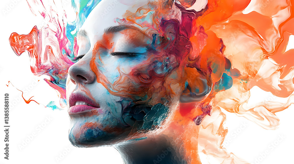 Poster an ai powered system enhancing digital art creation by analyzing real time user input, artistic tren