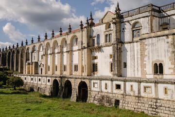 Fototapeta premium Gothic Architecture of the Convent of Christ in Tomar, Portugal