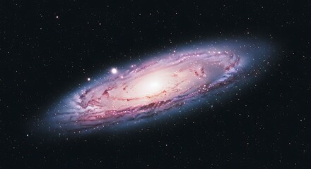 Cosmic Roseate Swirl AI Generated