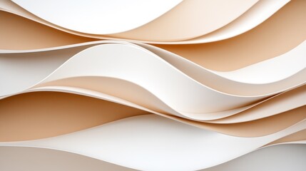 Abstract Paper Waves