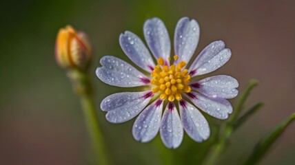 macro photography of flower