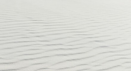 Obraz premium Whispers of White Sands AI Generated