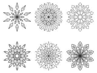 Obraz premium abstract mandala illustration design