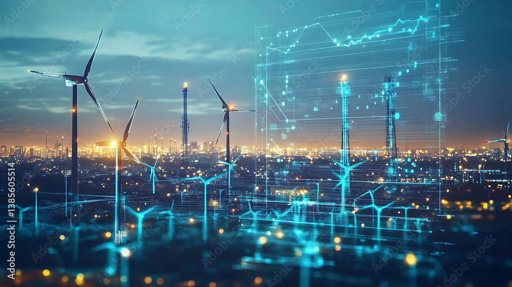 Poster an ai powered system enhancing energy consumption optimization by analyzing real time utility and we