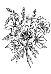 abstract floral background