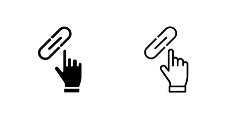 Fototapeta premium Link Click Icon Design