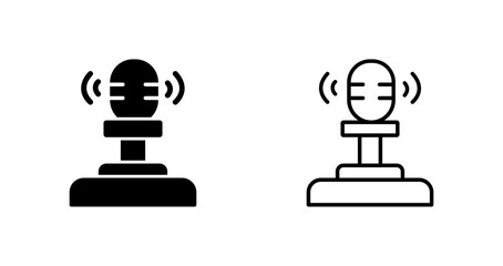 Gaming Microphone Icon Design