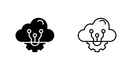 Digitalization Process Icon Design
