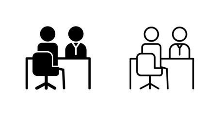 Interview Icon Design