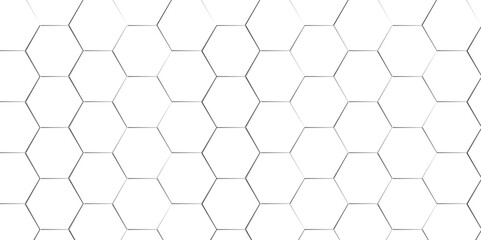 Luxury hexagonal abstract black metal background with golden light lines. Dark 3d geometric texture illustration. Black Hexagonal Pattern Metallic background with black and gold 3d