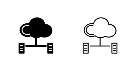Cloud Computing Icon Design