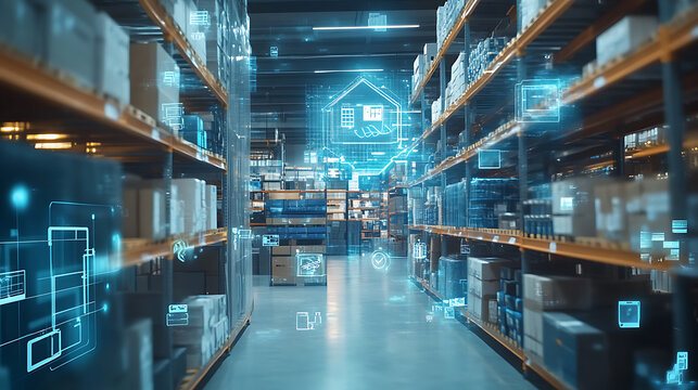 An AI powered system enhancing inventory management by analyzing stock levels, sales data, and supplier performance to optimize replenishment and reduce overstocking
