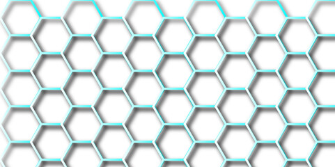 Fototapeta premium Luxury hexagonal abstract black metal background with golden light lines. Dark 3d geometric texture illustration. Black Hexagonal Pattern Metallic background with black and gold 3d