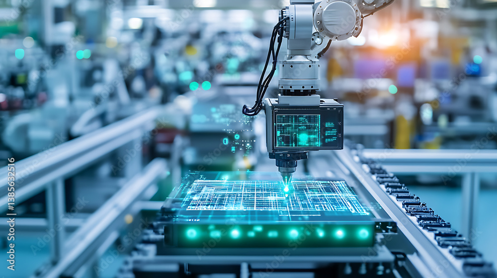 Poster an ai powered system enhancing manufacturing automation by analyzing real time production data, mach