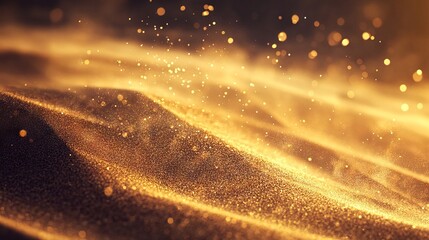 Golden Sands in the Storm