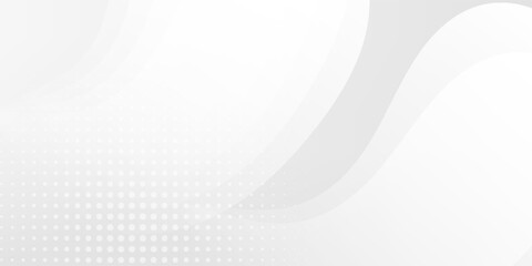 Obraz premium abstract white background with gradient color and artistic dynamic line decoration