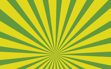 Abstract Bright yellow sun rays background