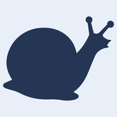 snail silhouette