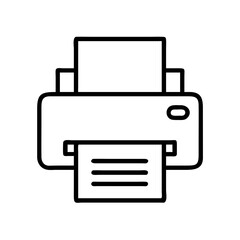 Find the best printer machine vector icon for printing documents and photos with high quality output 